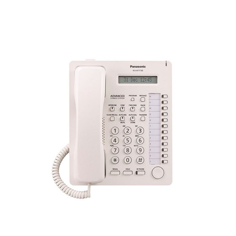 تلفن سانترال پاناسونیک KX-AT7730 (گارانتی تعویض) در حد آکبند با کارتن